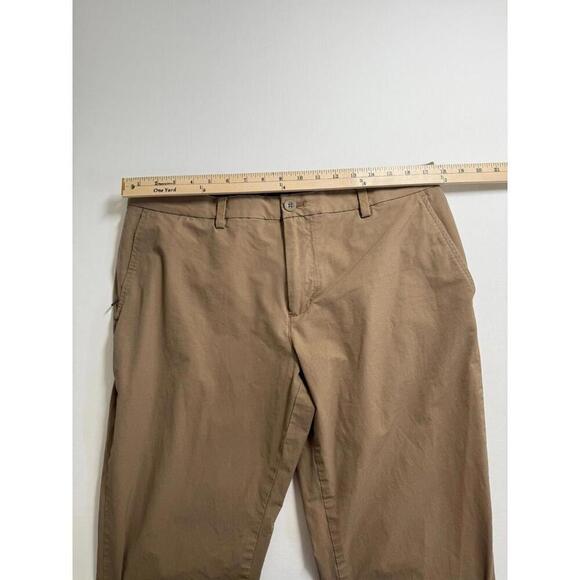 Vineyard Vines‎ OTG Pants Mens 35×31 On The Go Tan Performance Stretch - Picture 4 of 5